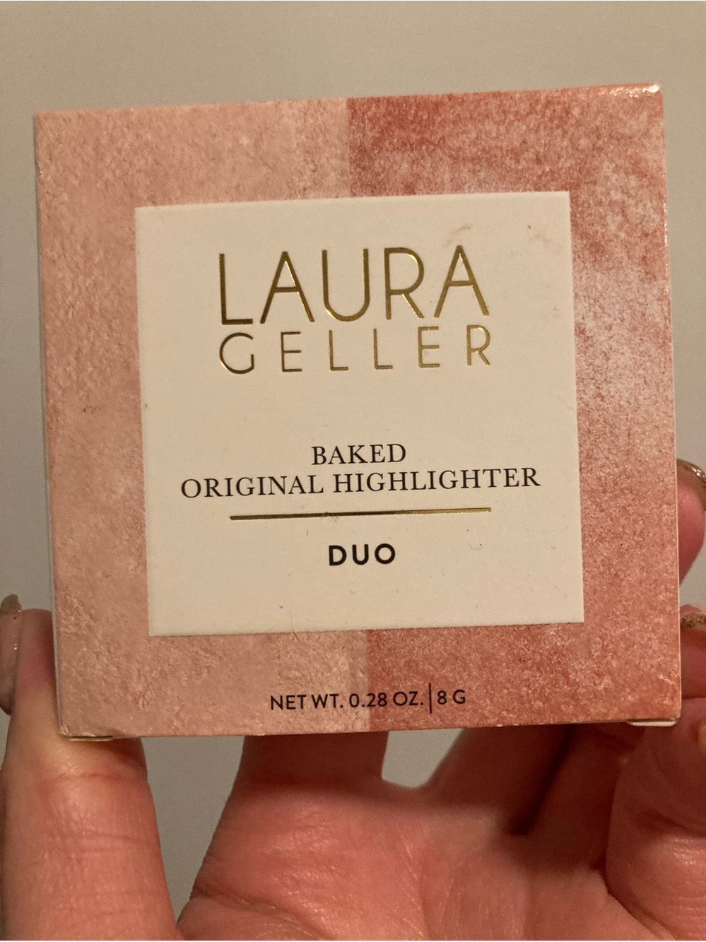 2/$30 💸 LAURA GELLER Baked Highlighter Duo - French Almond/French Poodle
